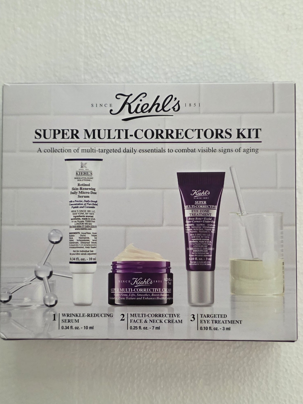 Kiehl's Super Multi-Correctors Kit - Purple